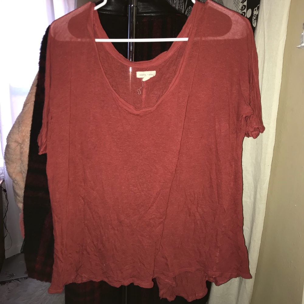 URBAN OUTFITTERS SHEER TEE